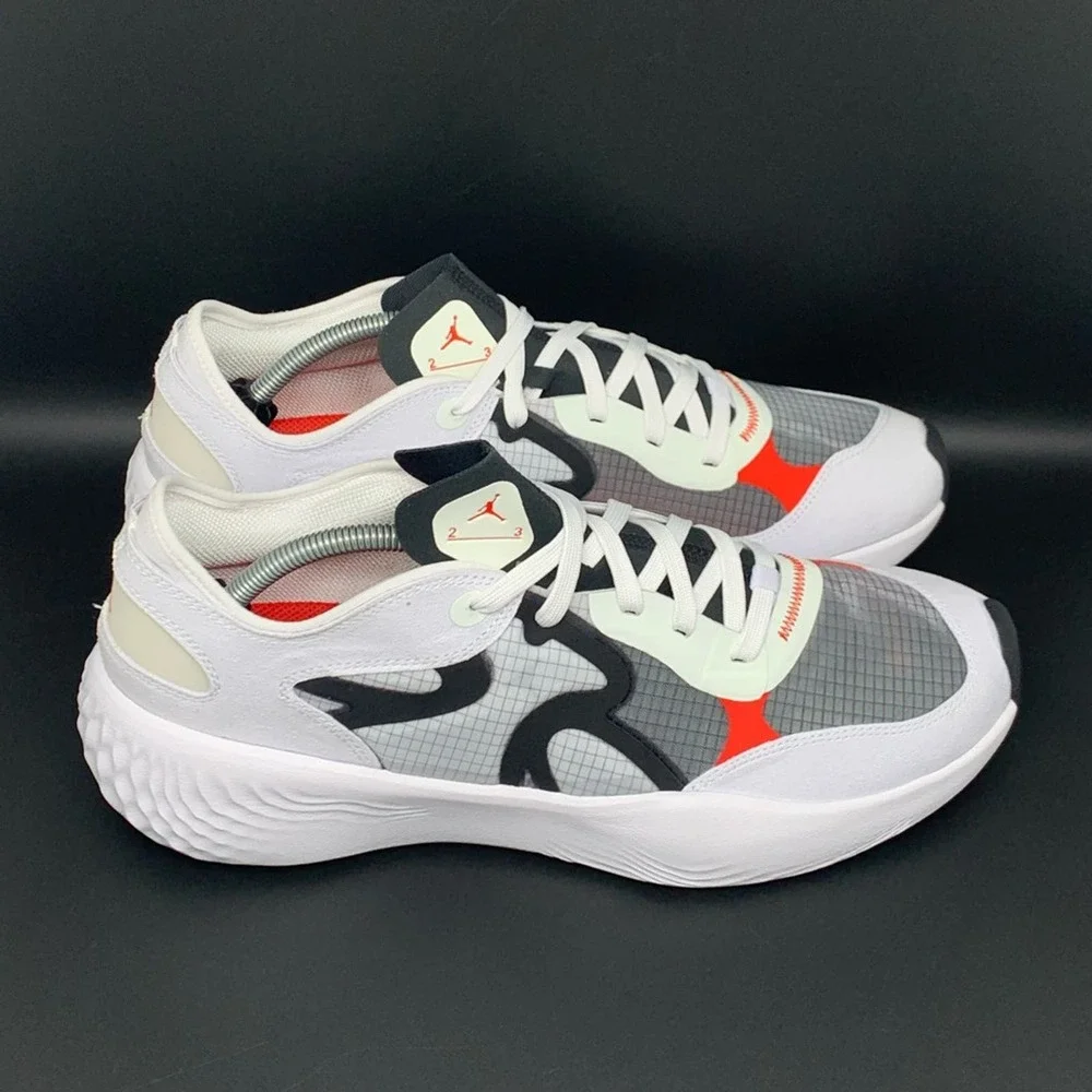 Jordan Delta 3 Low White Chile Red Basketball Shoes Men's Sz 11.5‎  NEW!